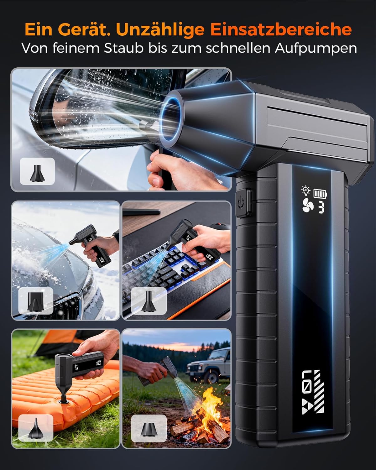 Detalle 2 de Nevoke Druckluftspray Alternative 200.000 U/min