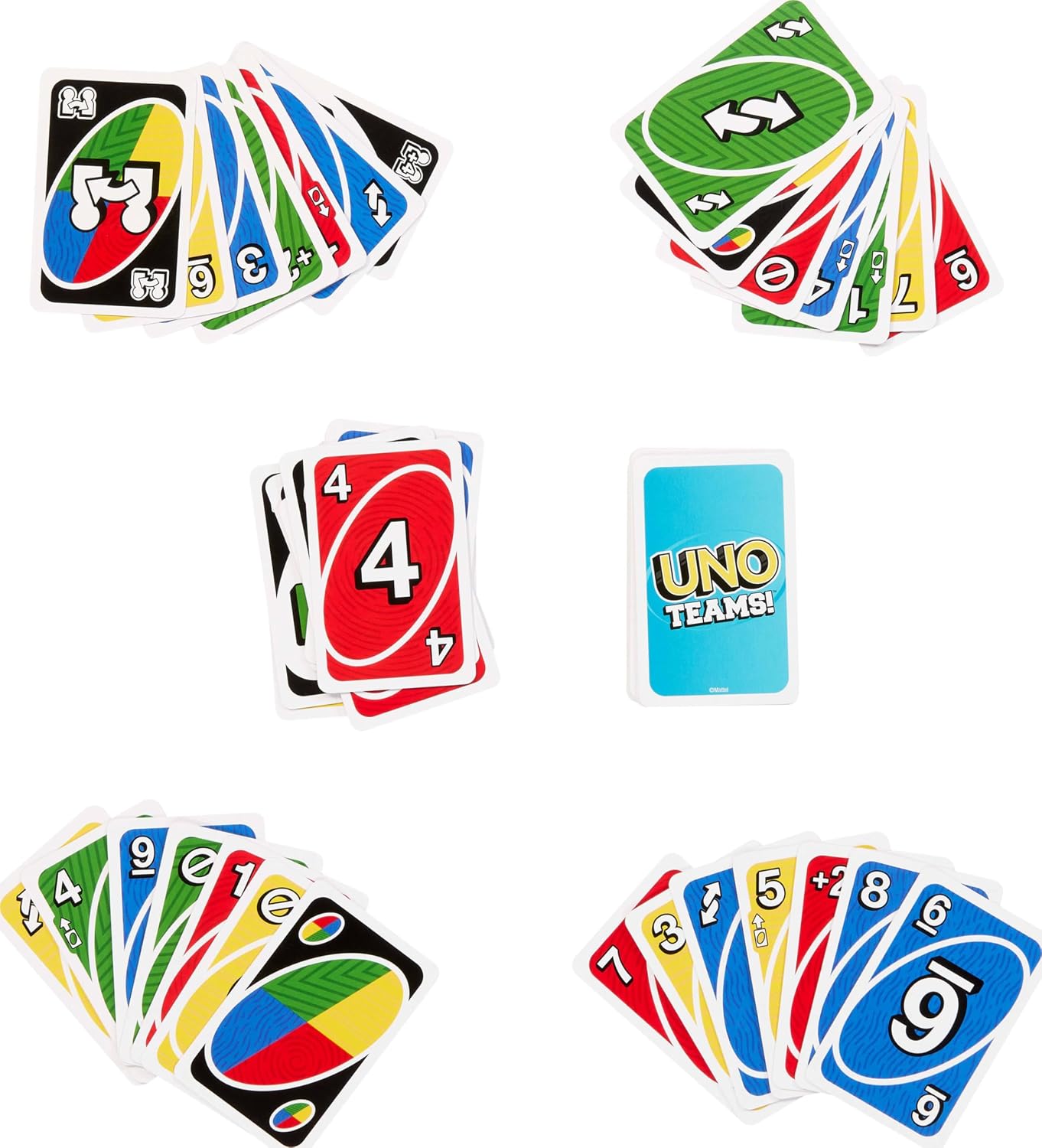 Thumbnail 4 de Mattel Games UNO Teams Kartenspiel 🎲