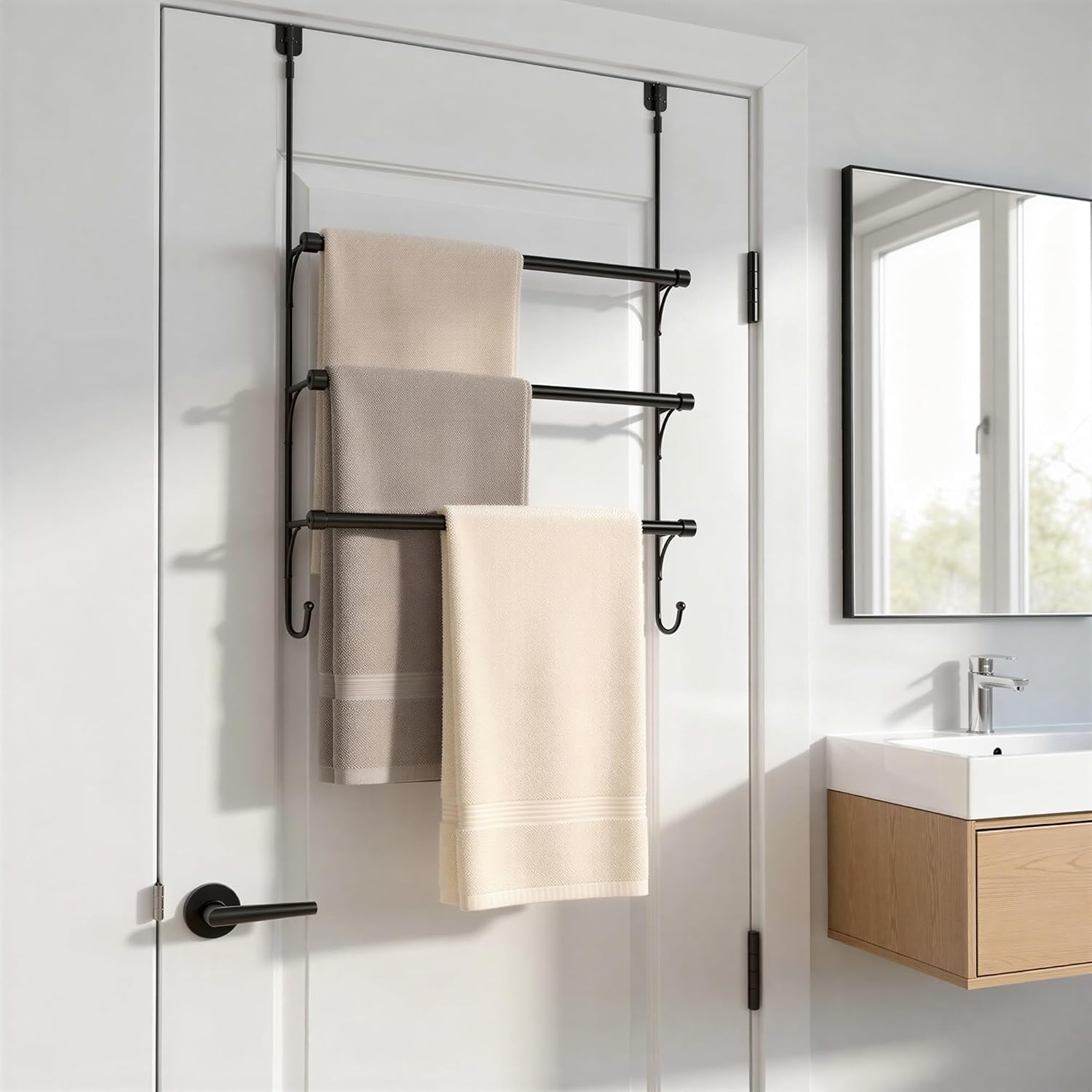 Detalle 2 de Amazon Basics Porte-serviettes 49 x 17 x 63 cm