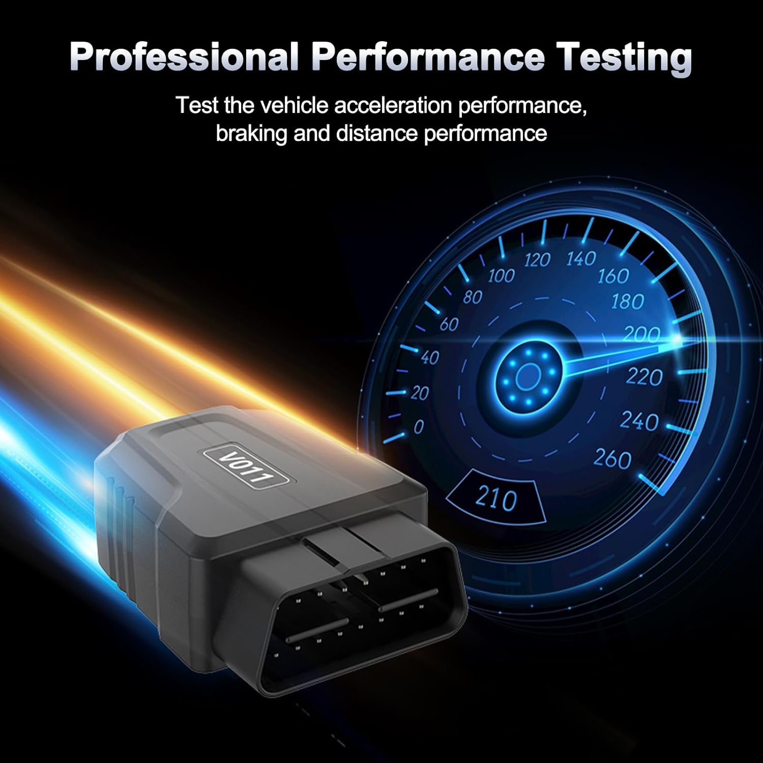 Detalle de OBD2 Diagnosegerät Bluetooth 5.4 – V011 OBD2 Adapter für iOS, Android und Windows