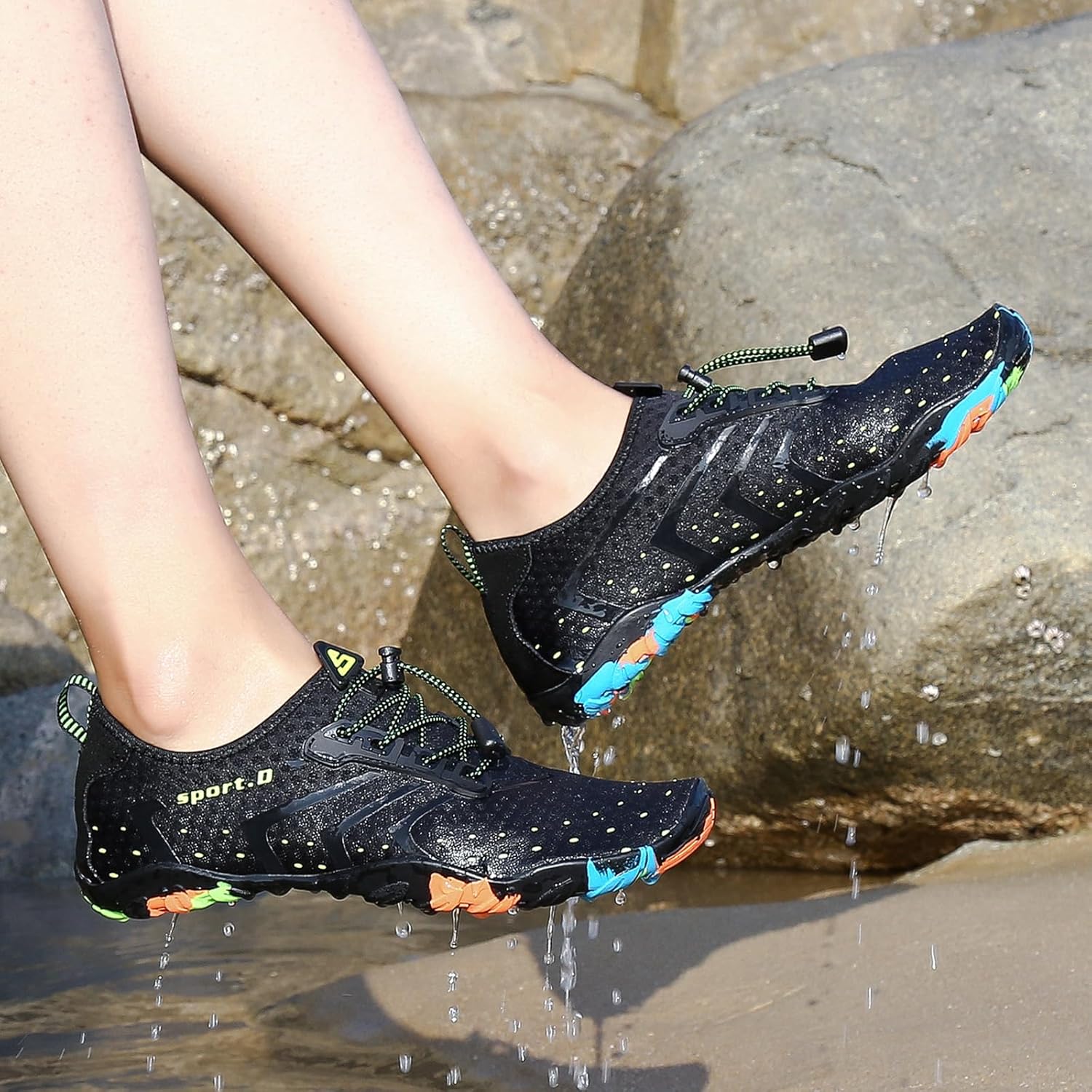 Thumbnail 1 de Mishansha Water Shoes for Women & Men — Quick-Dry, Drainage Hole Aqua Shoes