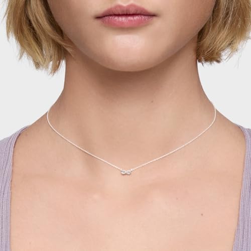 Thumbnail 6 de TOUS Collar corto de plata de primera ley con motivo infinito (45 cm)