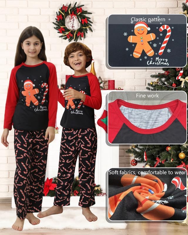 Thumbnail 3 de Sizet Matching Christmas Family Pyjamas with Xmas Tree Print