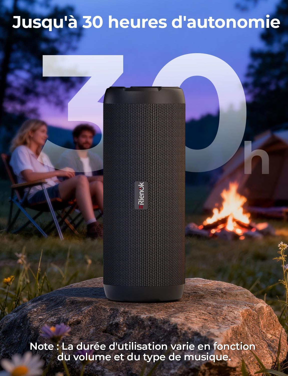 Thumbnail 4 de RIENOK Enceinte 40W Bluetooth 5.3