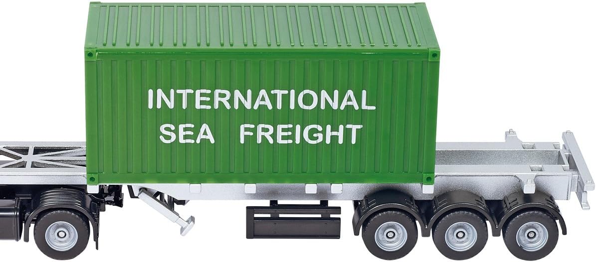 Thumbnail 2 de siku 3921 LKW mit Container 1:50 Gelb Grün