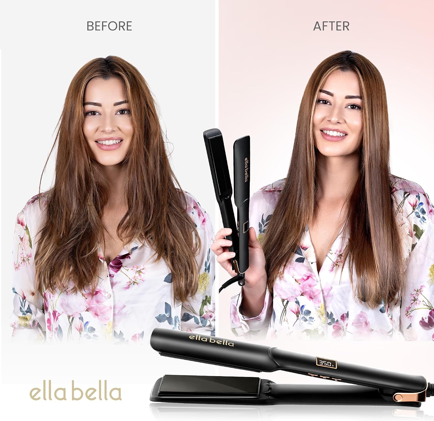 Detalle 2 de Ella Bella Ceramic Flat Iron