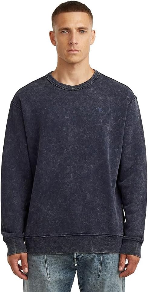 Imagen de G-STAR Washed R Sw Felpa Uomo: comfort e stile casual in una felpa da uomo en OfertitasTOP