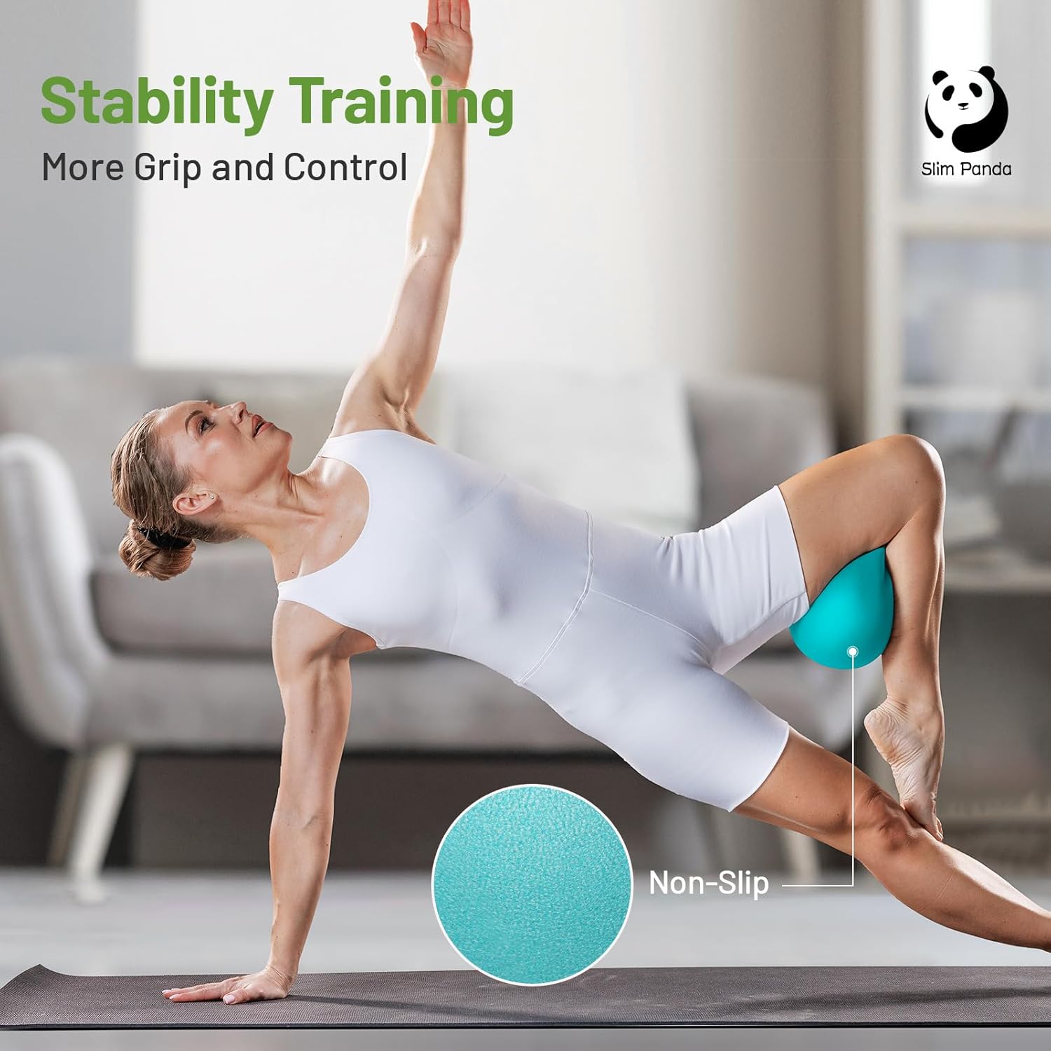 Thumbnail 5 de Slim Panda 9 Inch Pilates Ball 23 cm exercise ball 🧘♀
