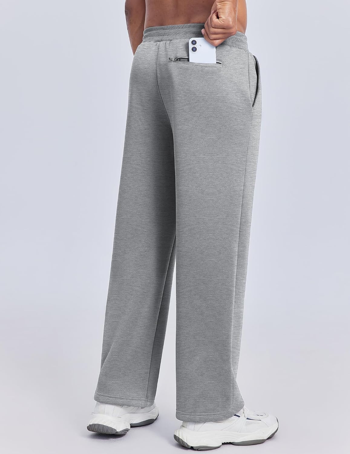 Detalle 2 de Pantalon de jogging homme PINSPARK en polaire thermique avec poches