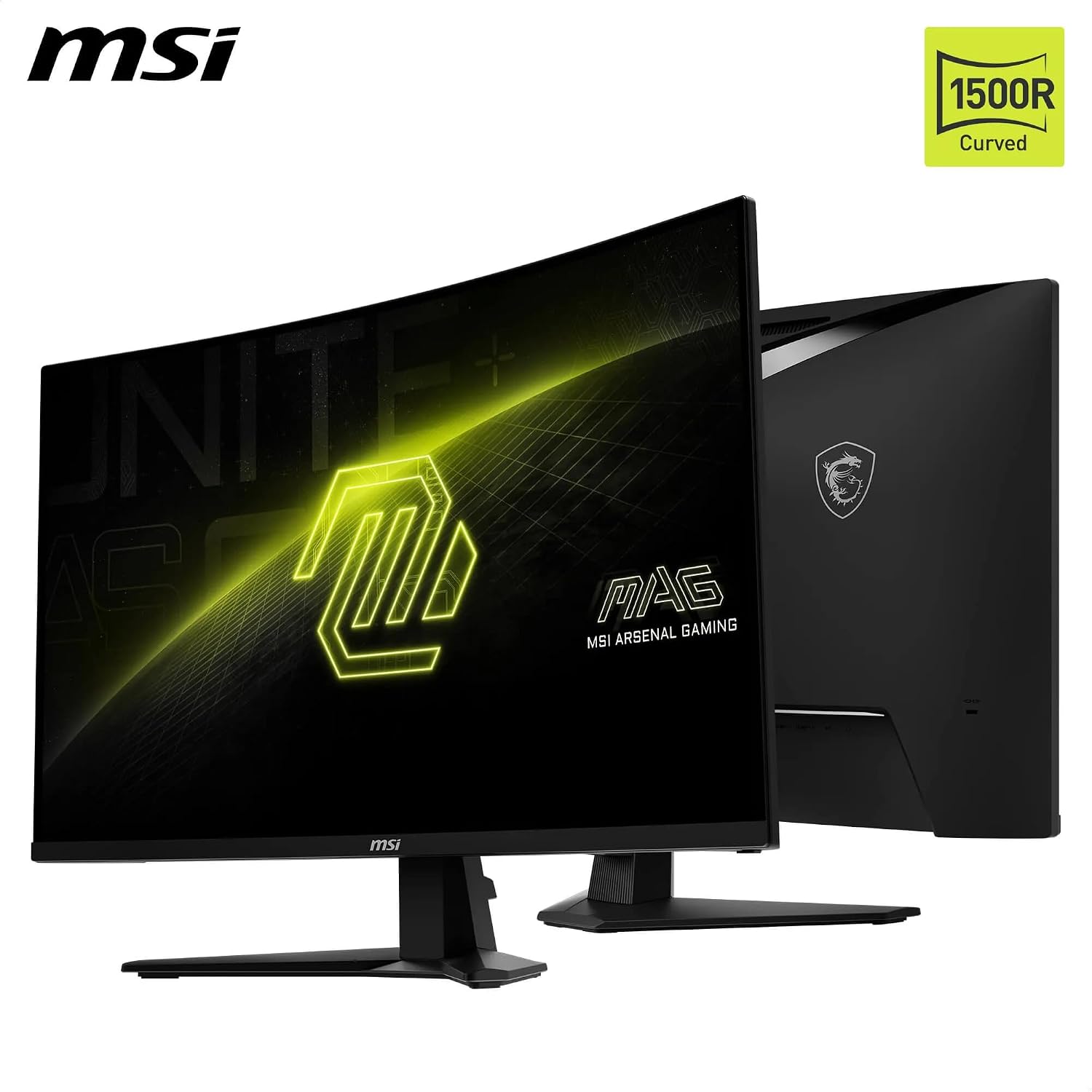 Thumbnail 1 de MSI MAG 32C6X 32in FHD curved gaming monitor