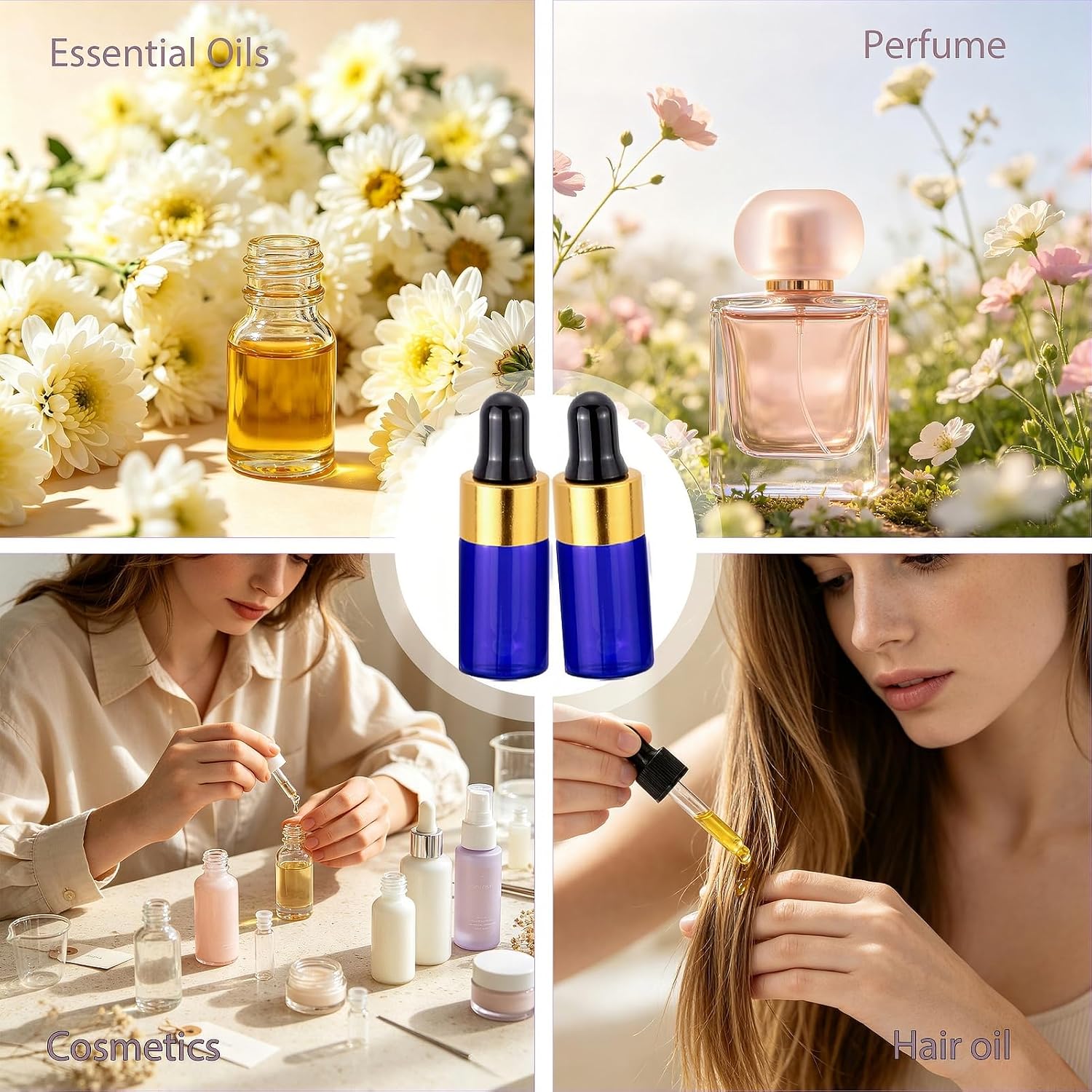 Thumbnail 6 de Ellbest 3 ml glass dropper bottles