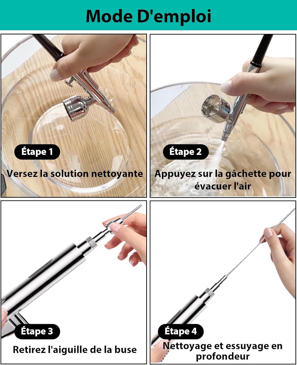 Thumbnail 4 de Powate Upgrade Aerographe Kit Complet 40 PSI 🎨