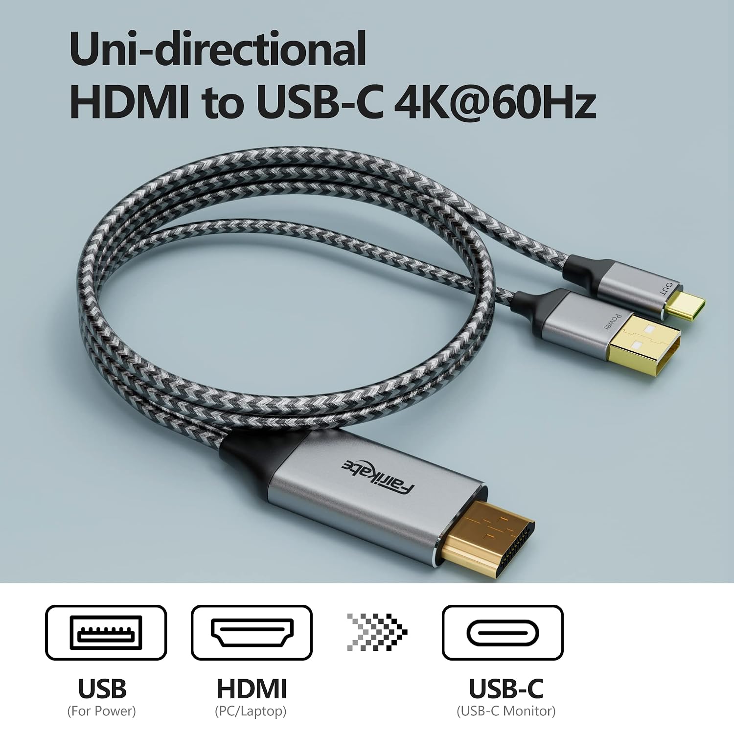 Thumbnail 4 de Cable HDMI a USB C 4K 60Hz - Perfecto para MacBook Pro 🌟