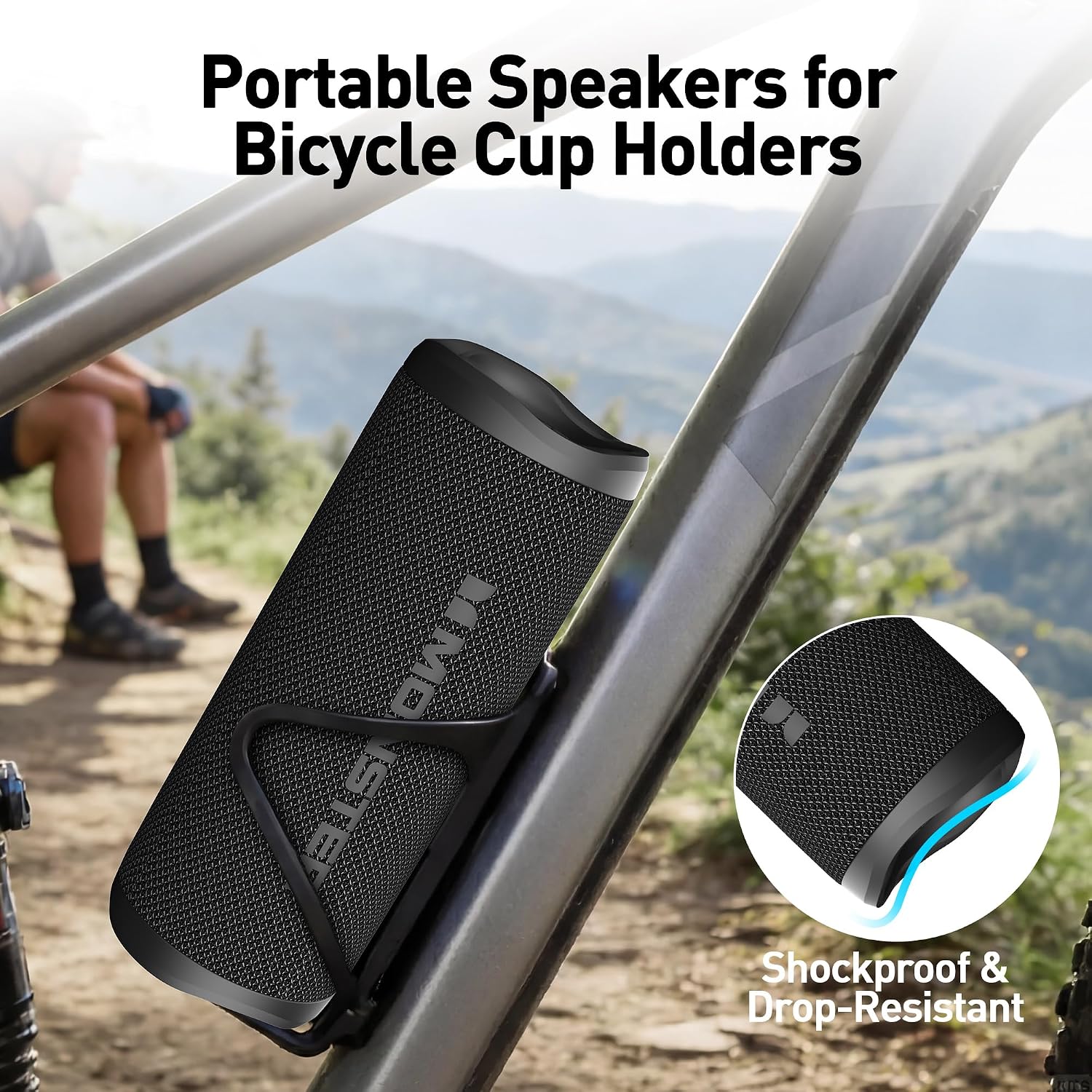 Detalle de Monster S620 Bluetooth Speaker: 60W True Wireless Stereo, Dual Pairing, IPX8 Waterproof