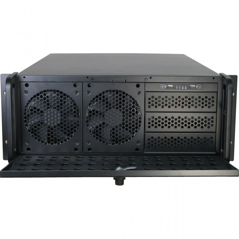 Thumbnail 1 de Inter-Tech IPC 4U-4129L: Caja rack ATX 4U sin fuente para servidores con gestión de discos