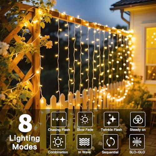 Thumbnail 4 de Hopexy Battery Fairy Lights, 10m (100 LEDs) with Timer and 8 Modes – Warm White