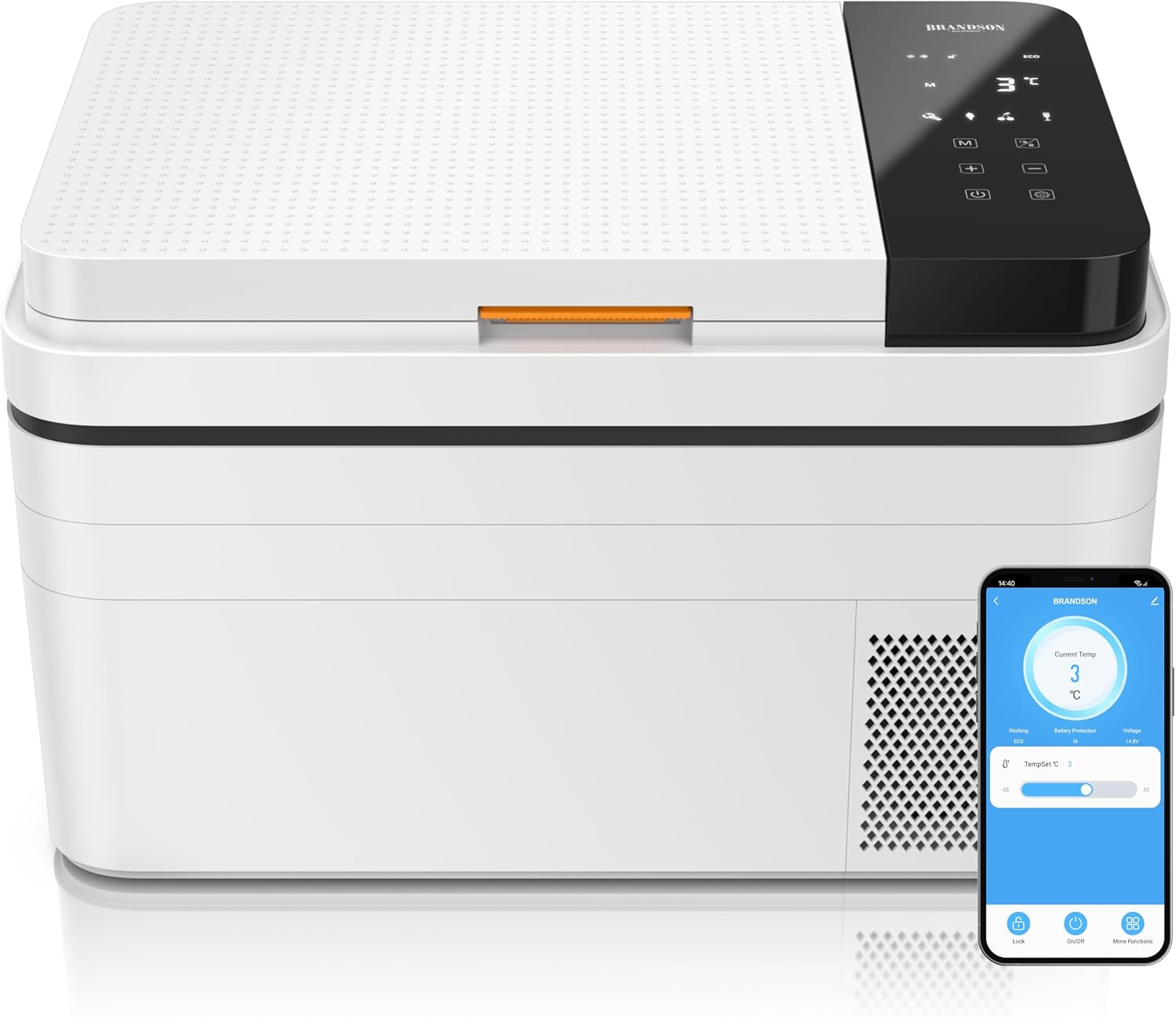 Detalle de Brandson Kühlbox mit Kompressor 30 L