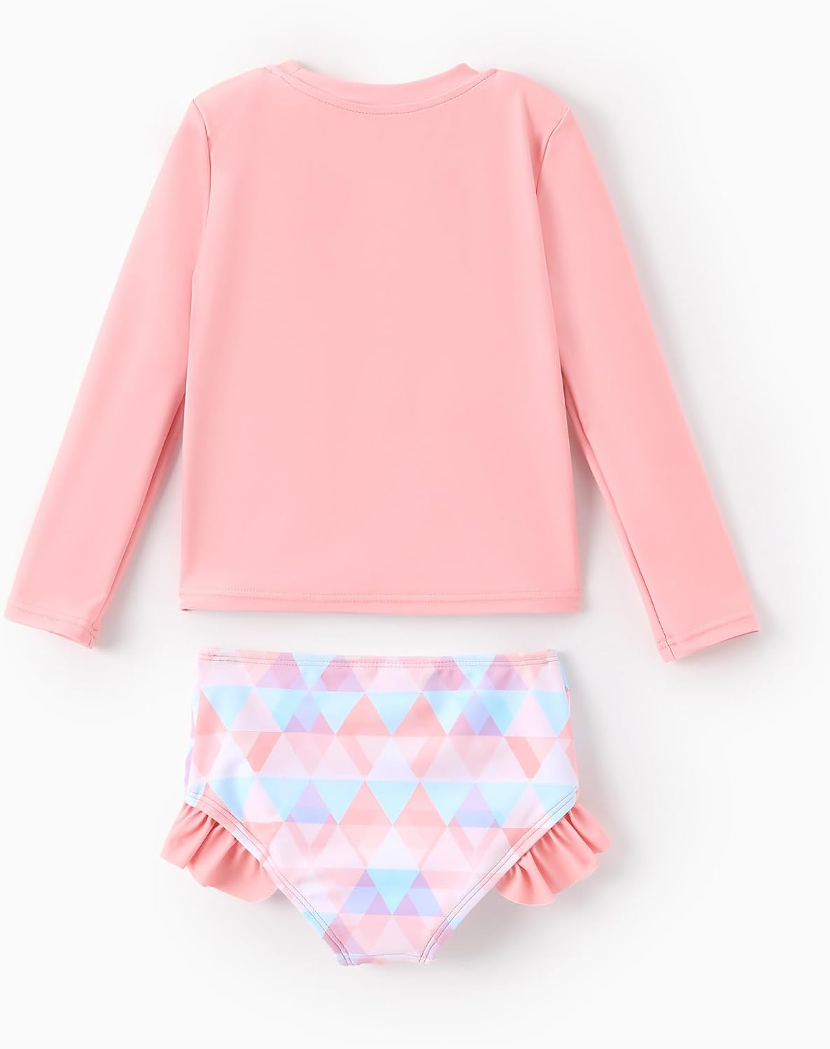 Detalle 2 de Disney Mickey and Friends Girls 2-Piece Long Sleeve Rash Guard Tankini