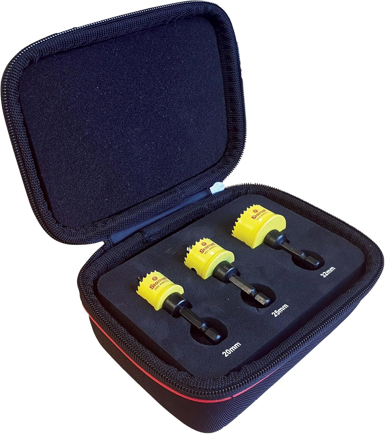 Starrett CSC three-piece Hole Saw Set for Cordless Drills