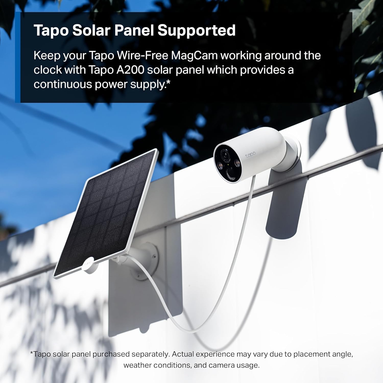 Thumbnail 4 de Tapo MagCam 2K Wireless Battery Security Camera