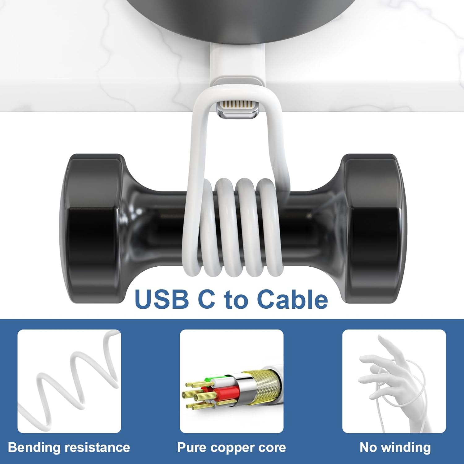 Thumbnail 4 de Apple iPhone 20W Fast Charger with 2m cable