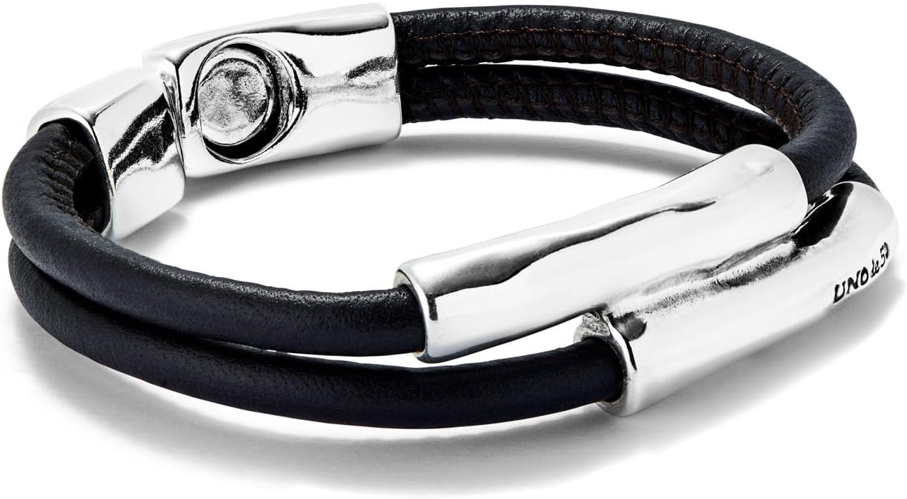 Detalle 2 de Bracelet Uno de 50 - Collection Natural Being pour femme, argent sterling 925, taille XXL, fabrication espagnole