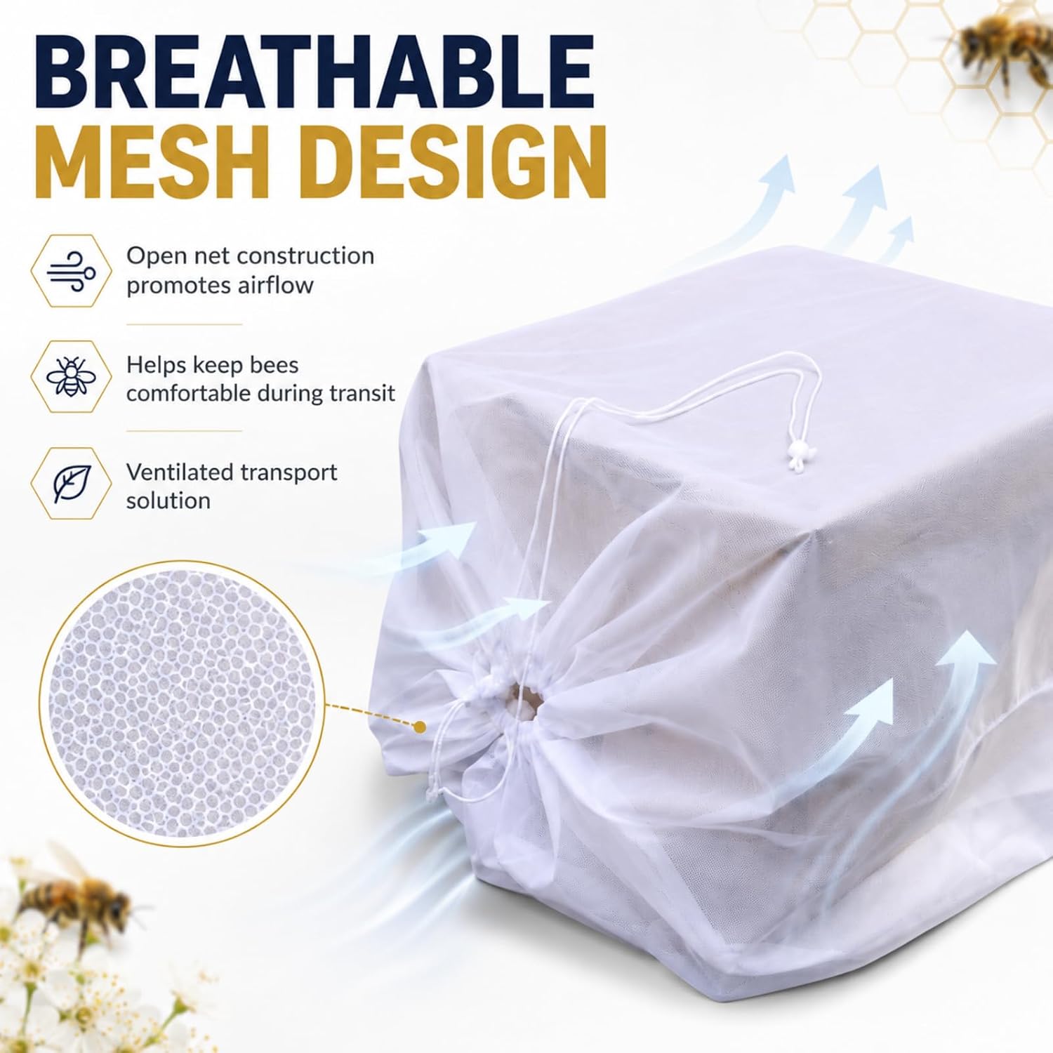 Detalle 2 de EYOBE Bee Transport Bags 35.4 × 26.7 Inch