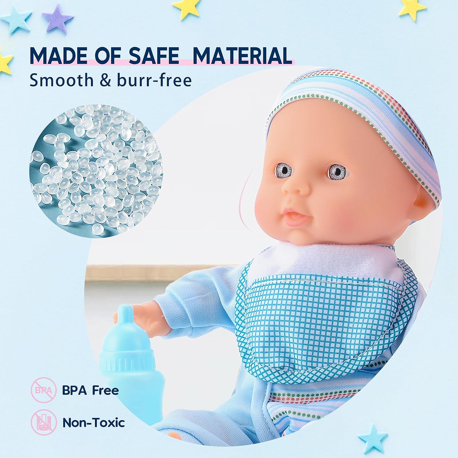 Detalle de Toy Choi's Twin Baby Dolls, 12-Inch