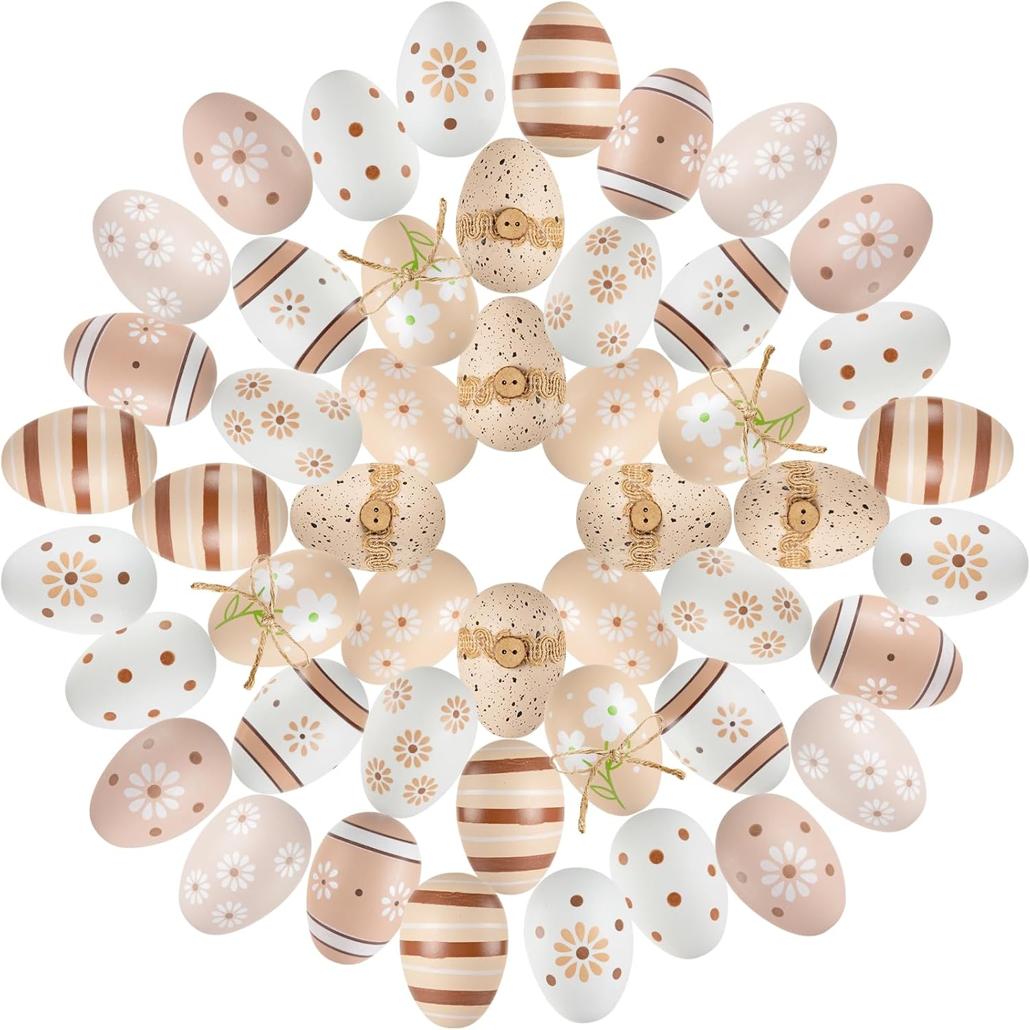 Thumbnail 6 de Kunststoff Ostereier zum Aufhängen 48er Set