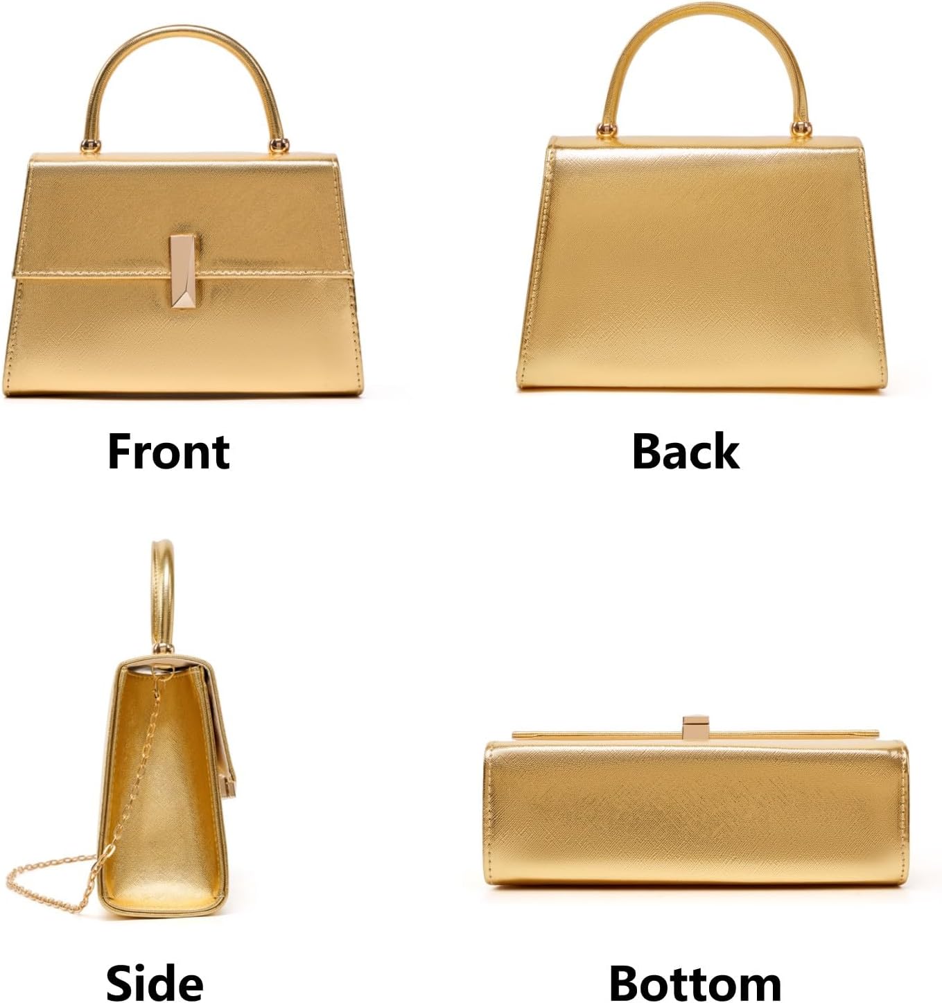 Thumbnail 4 de Gurina Evening Clutch Purse in PU Leather
