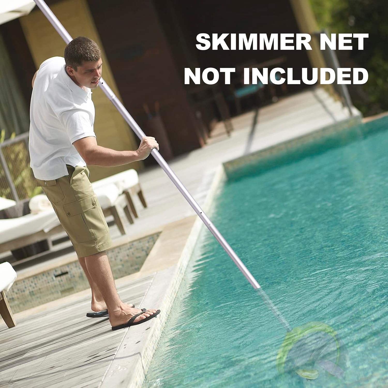 Thumbnail 6 de Sepetrel RKP-15 15-Foot Telescoping Pool Pole, Aluminum, 1-1/4-Inch Connection