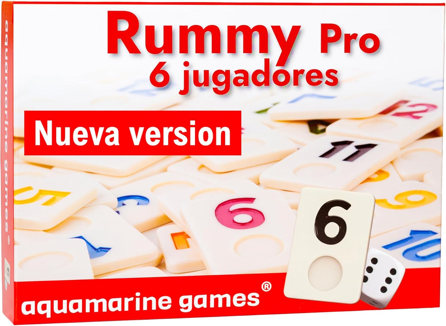 Thumbnail 6 de Aquamarine Games DO001 Rummy para 6 jugadores 🎲