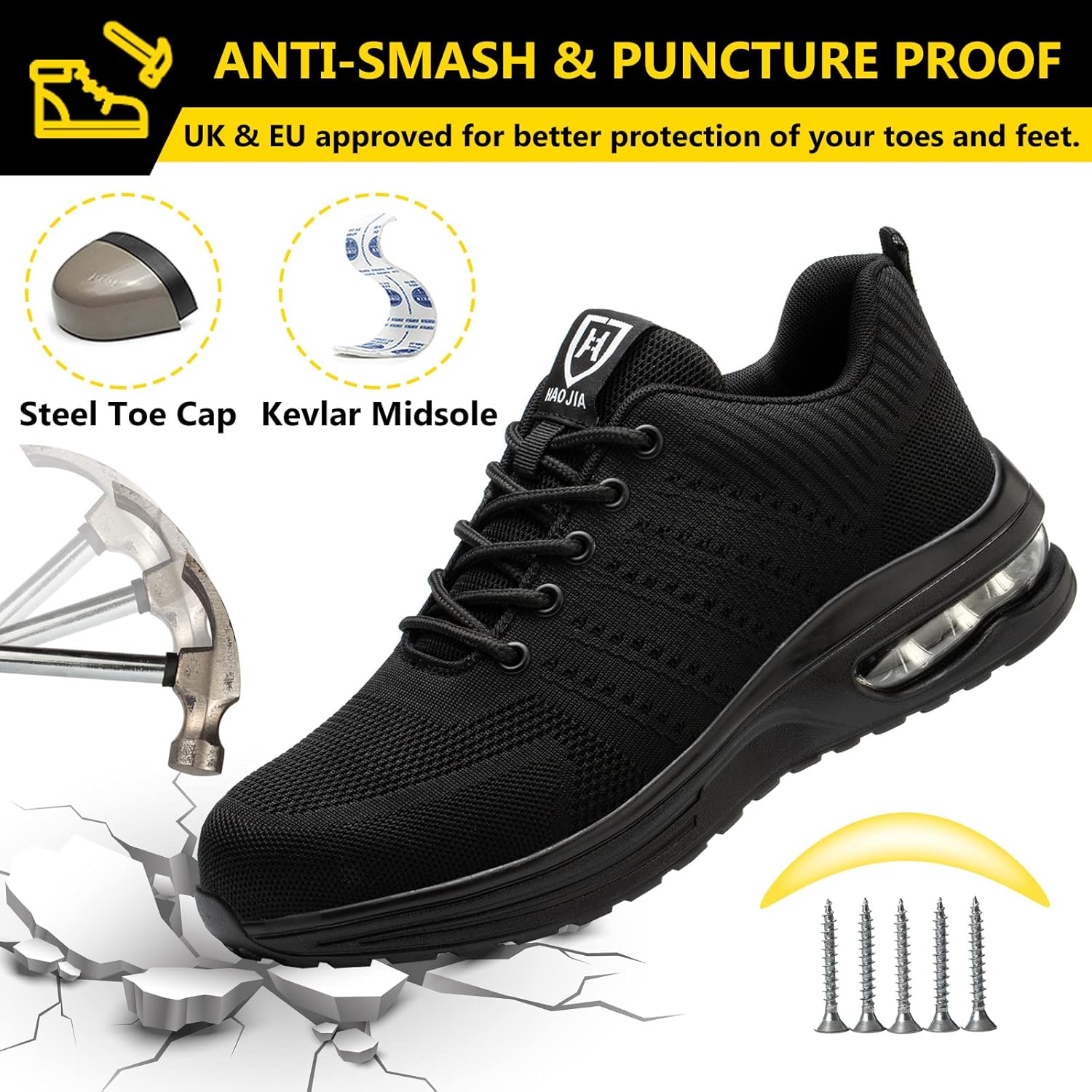 Thumbnail 2 de Baofular Arbeitsschuhe Stahlkappe 220 J 👞