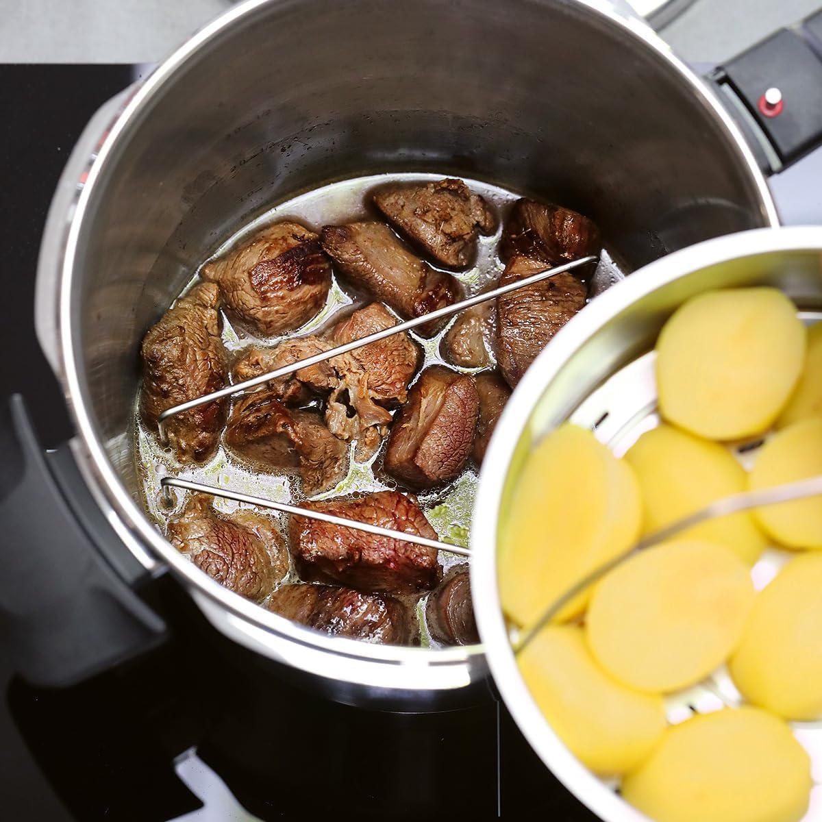 Thumbnail 4 de Fissler Vitavit Premium Schnellkochtopf (6 L, Ø 22 cm) aus Edelstahl – Made in Germany