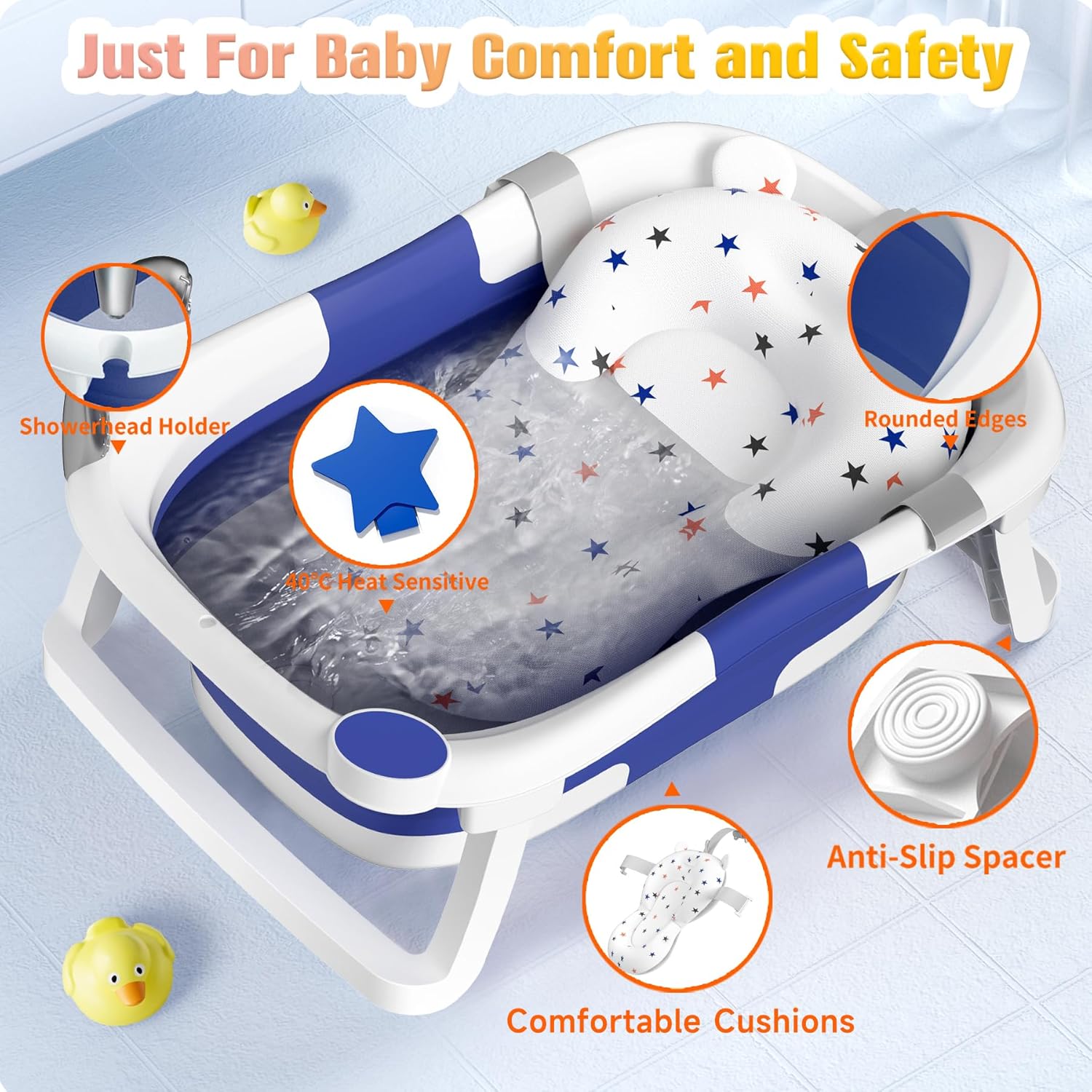 Thumbnail 5 de Rabb 1st Baby Badewanne Faltbar 0-2 Jahre