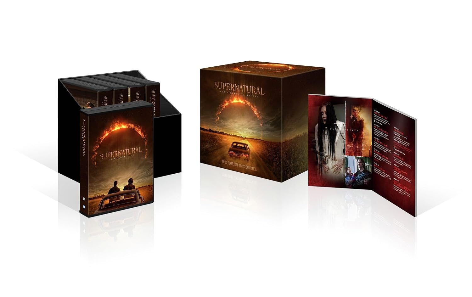 Detalle 1 de Supernatural: The Complete Series HU-XI-201 DVD, 86-Disc Collection
