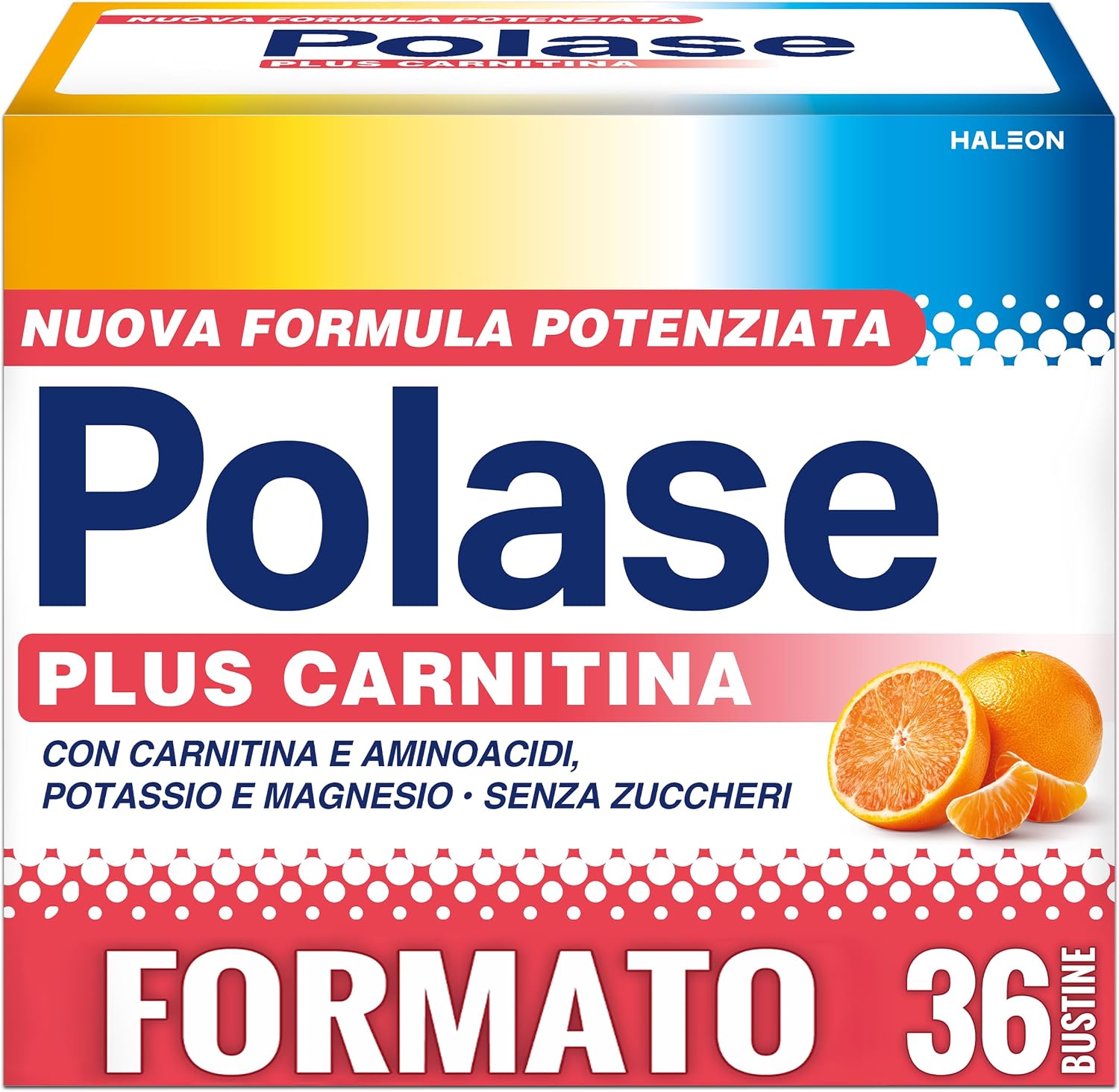 Detalle de Polase Plus Carnitina Integratore: supporto contro stanchezza e fatica fisica, 36 bustine