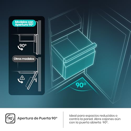 Thumbnail 6 de Hisense MC60331IE: Frigorífico combi No Frost de 336 L, 200 cm de alto y fondo reducido
