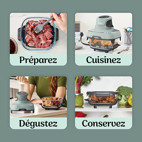 Thumbnail 7 de Ninja CRISPi Air Fryer Design Compact 4 en 1 – FN101EUSG