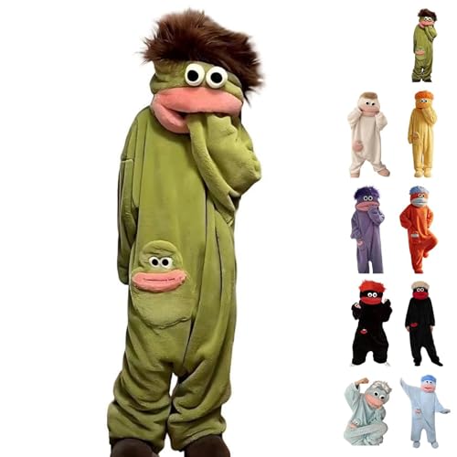 Detalle de HANXIULIN Deguisement Duo Silly Onesie Pajamas Deguisement Famille