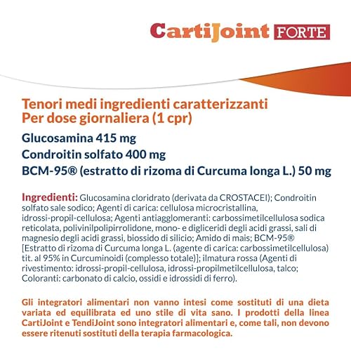 Thumbnail 5 de CARTI-JOINT CartiJoint FORTE, integratore per le articolazioni senza glutine e lattosio