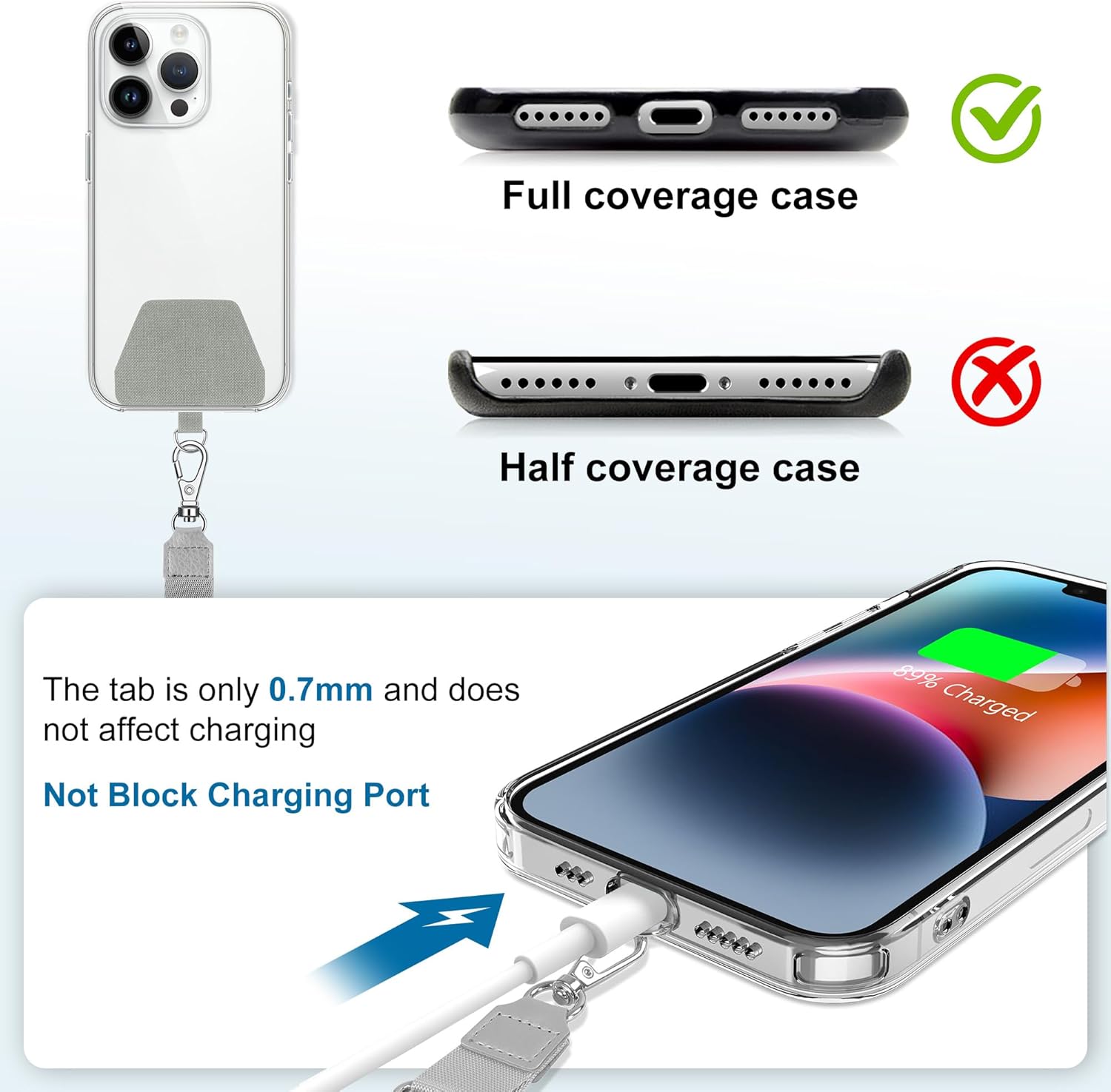 Thumbnail 3 de COCASES Phone Lanyard 2 Pack for iPhone