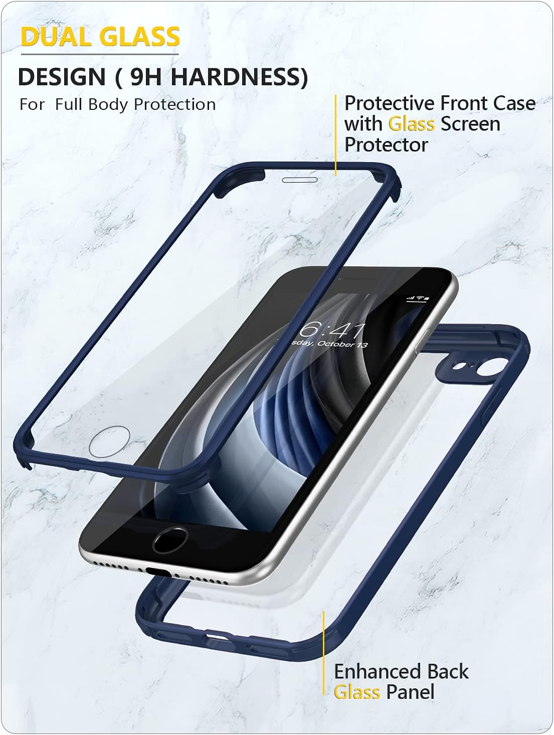 Detalle de Miracase iPhone case 360° shockproof