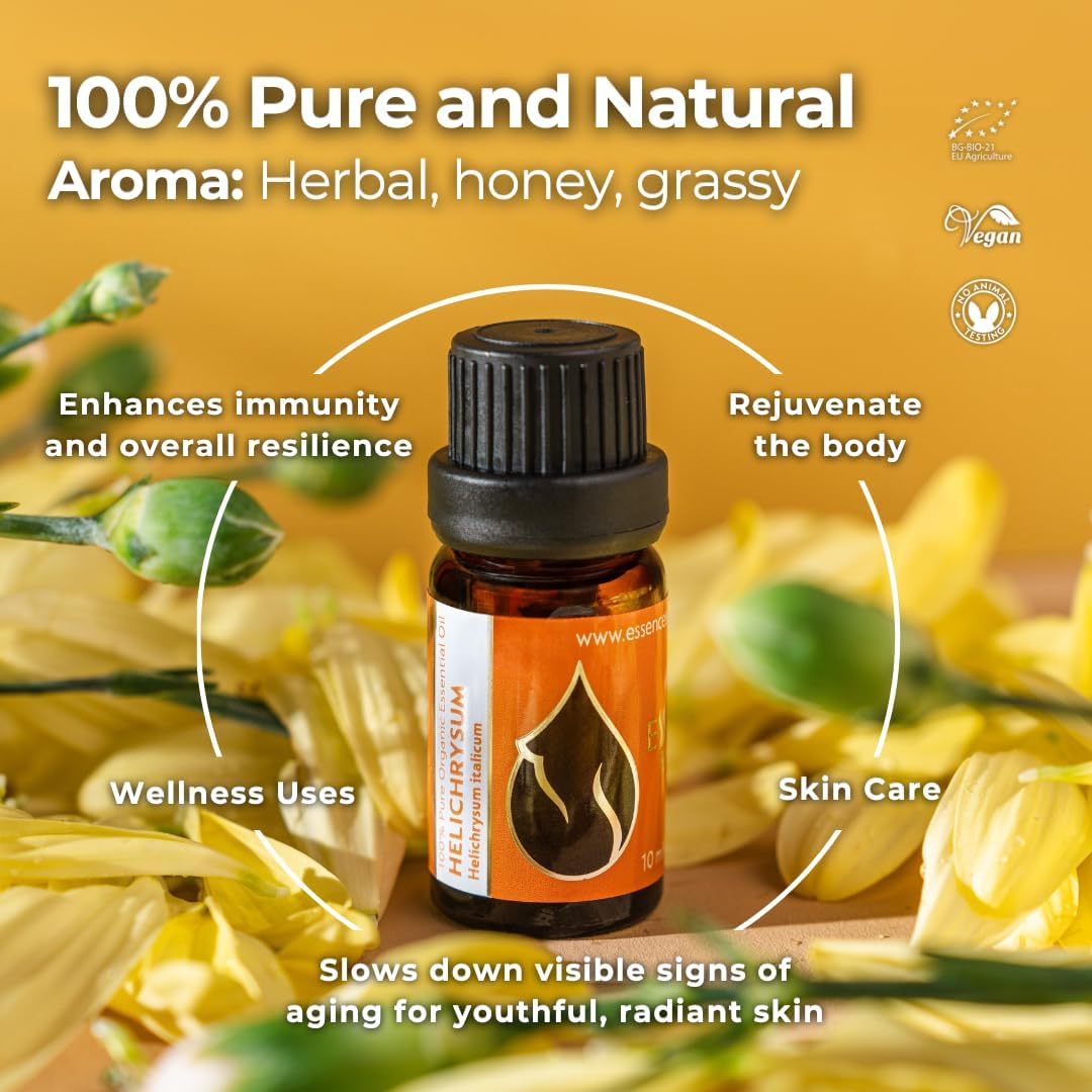 Thumbnail 4 de Essences Bulgaria Aceite Esencial de Helicriso Orgánico 10ml 🌼