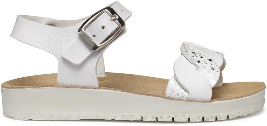 Detalle de Geox J Sandal Costarei Gi, Bambine e Ragazze: sandali traspiranti per estate e avventure quotidiane
