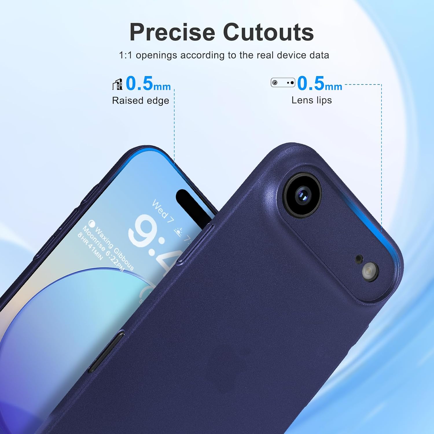Detalle 2 de memumi Coque iPhone 17 Air 0,3 mm Ultra mince