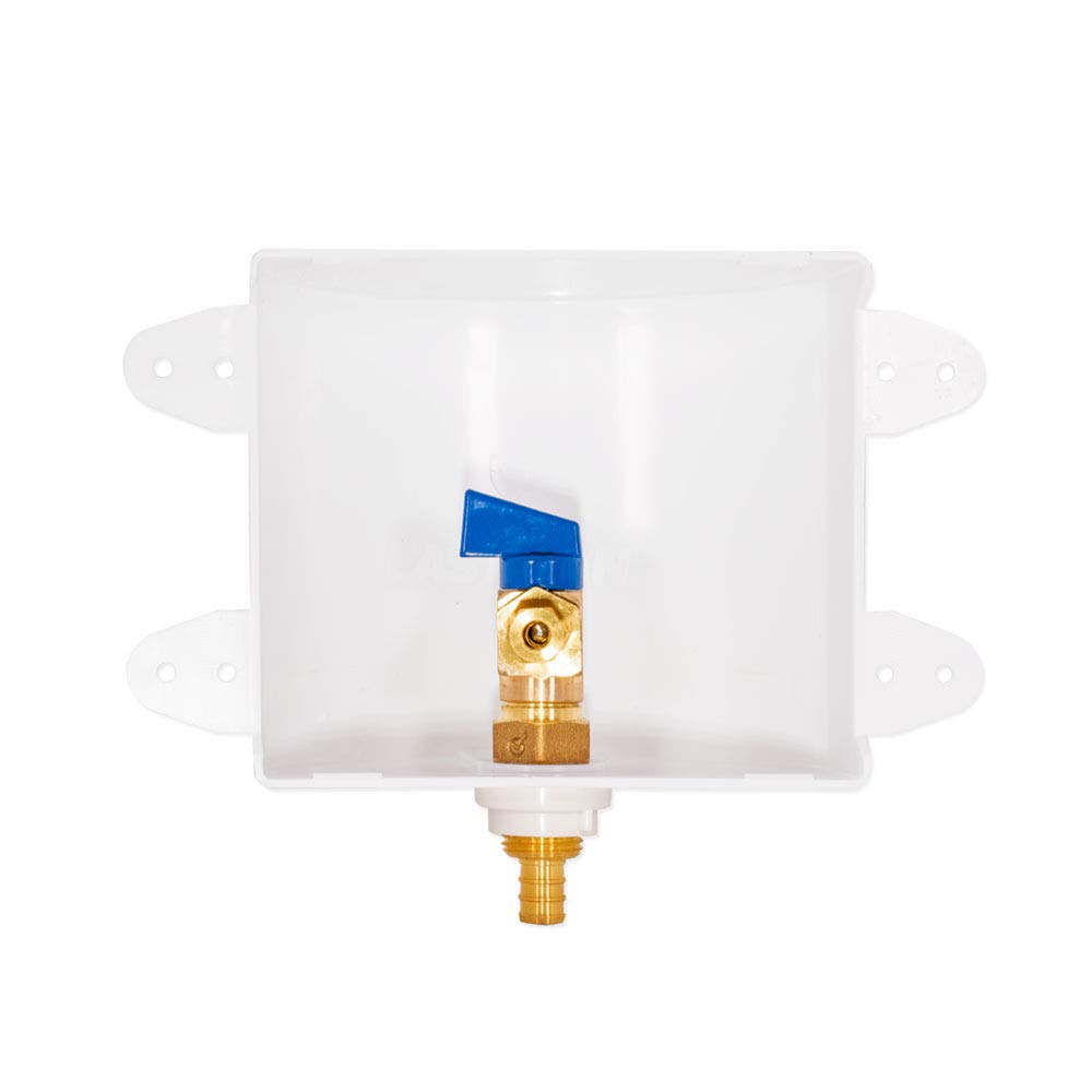 Detalle 2 de Eastman 60233 Ice Maker Outlet Box, 1/2-Inch PEX, Quarter-Turn Valve