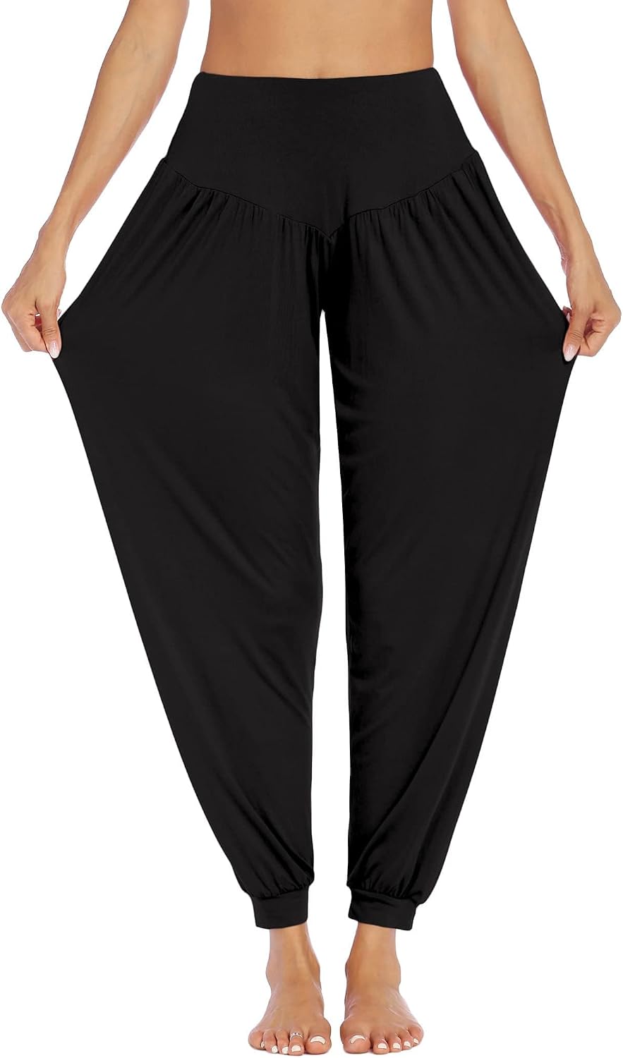 Thumbnail 6 de PINSPARK Yogahose Damen Lang Haremshose – Weiche Freizeithose für Yoga & Freizeit