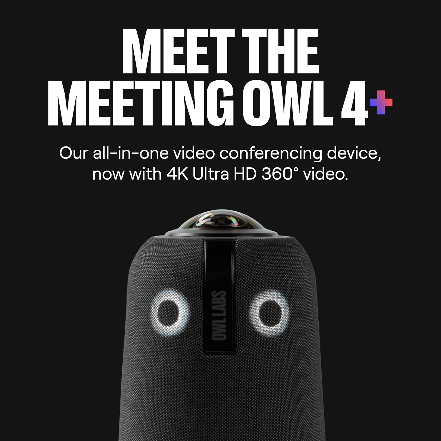 Detalle de Owl Labs Meeting Owl 4+ 4K conference camera