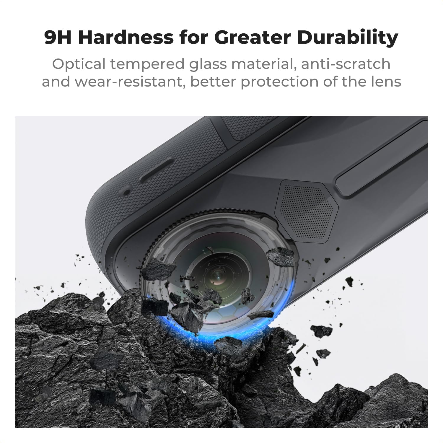 Thumbnail 4 de K&F Concept Premium Lens Guard for Insta360 X5 (2-Pack) – High-Transparency 9H Tempered Glass